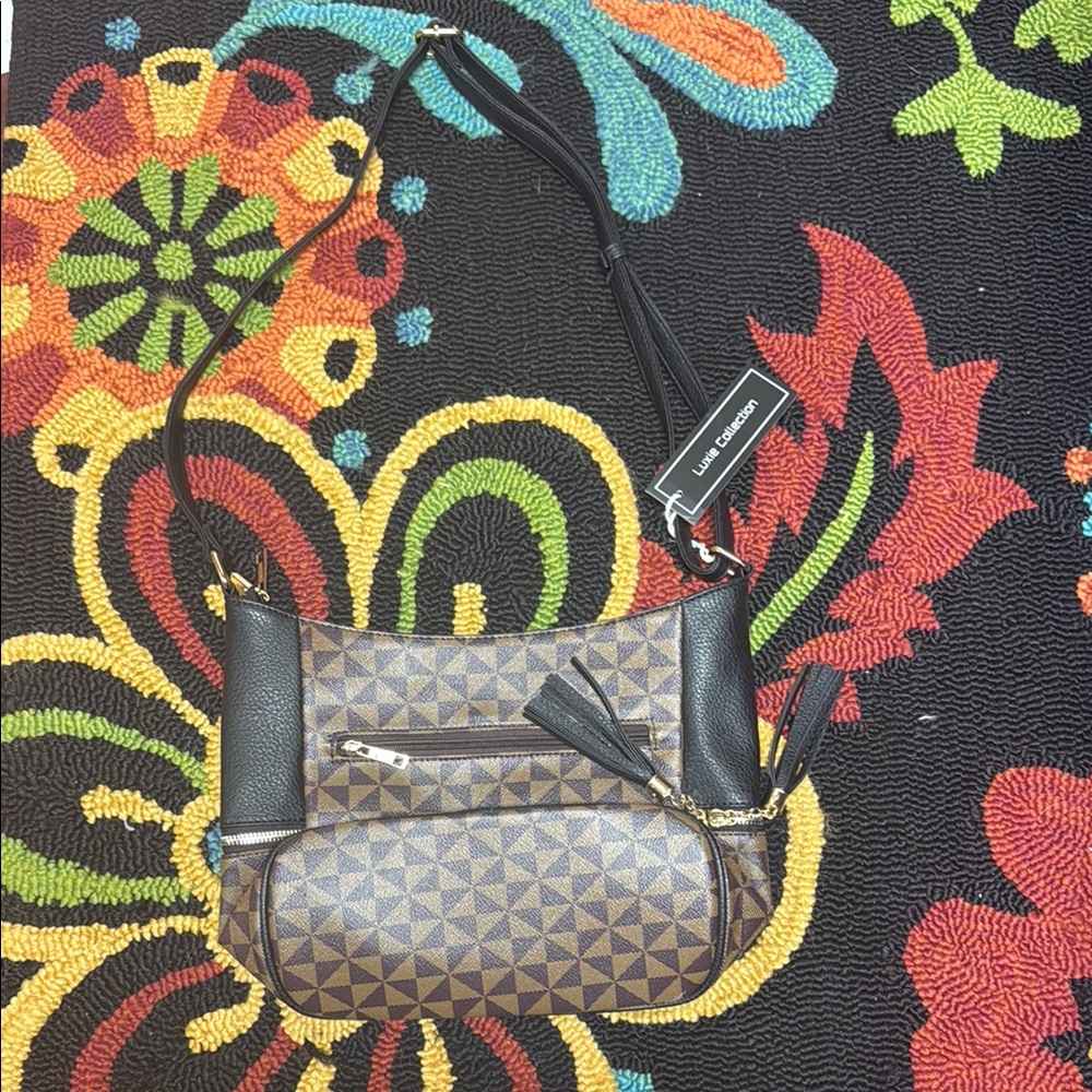 Luxie Collection Black and Brown Bag